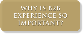 WHY IS B2B EXPERIENCE SO IMPORTANT?